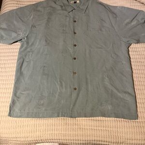 Tommy‎ Bahama Light Blue Casual Button Down Shirt